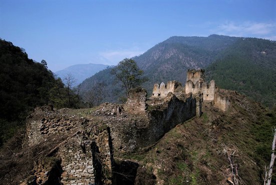 Ruins of Zhonggar Dzong