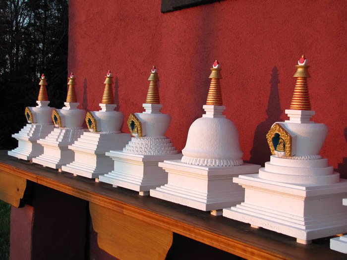 The Eight Great Stupas