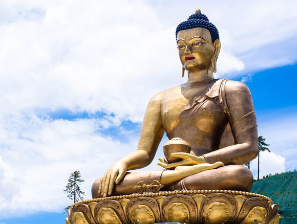 Buddha Dordenma statue / Kuensel Phodrang