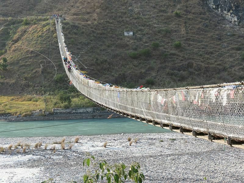 Suspension Bridge - Punakha